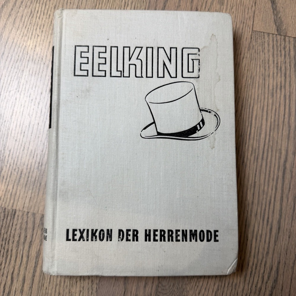 Rare MCM German Men's Fashion Guide - Lexikon der Herrenmode Baron von Eelking
